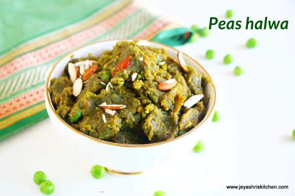 peas halwa