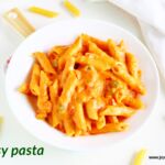 Cheesy tomato pasta