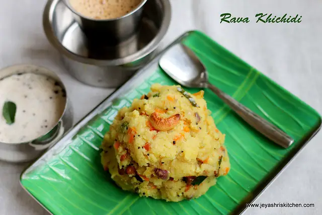 Rava-kichadi