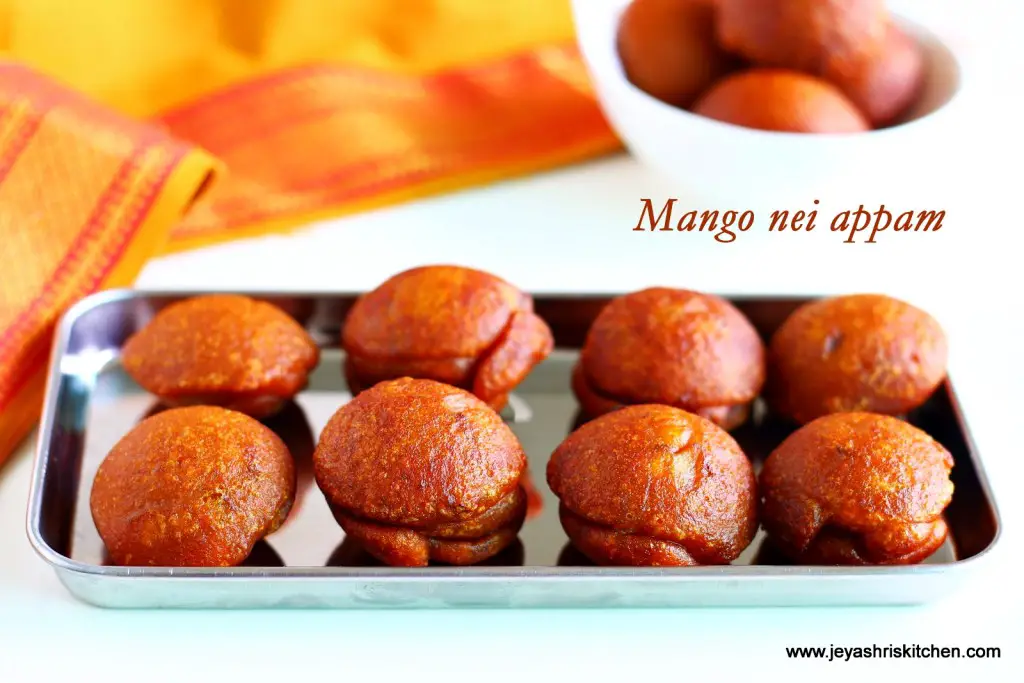 Mango unniappam recipe