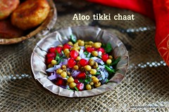 Aloo tikki chaat