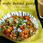 Beach sundal gravy