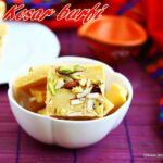 Milk powder burfi