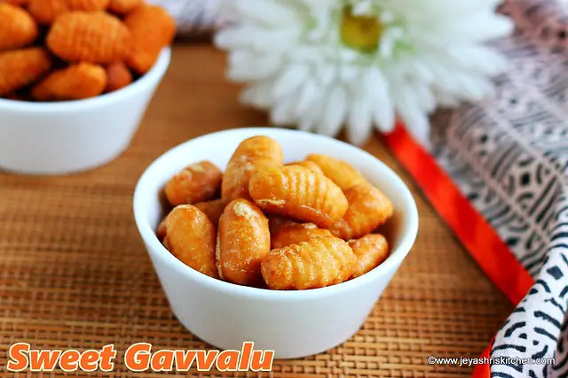 Sweet Gavvalu recipe