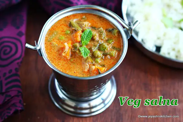 Veg-salna recipe