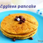 Custard powder pancake