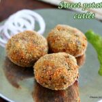 Sweet potato cutlet