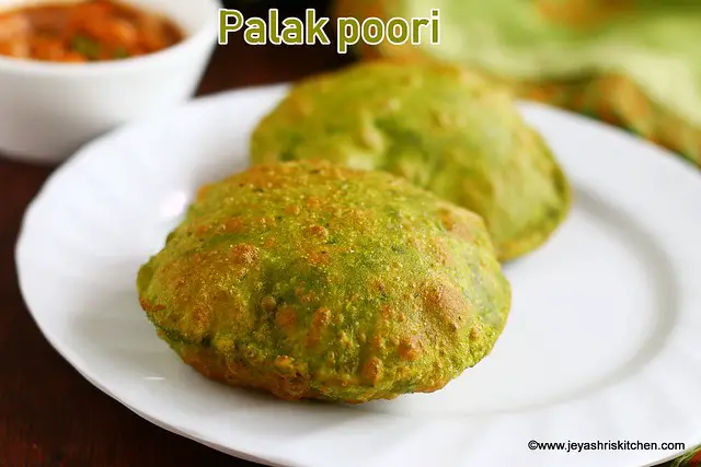 Palak- poori