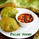 Spinach-poori recipe