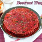 Beetroot-thepla