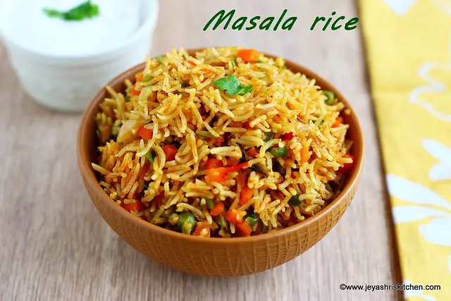 Masala-rice