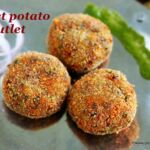 Sweet potato cutlet