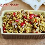 Moong dal bhel chaat