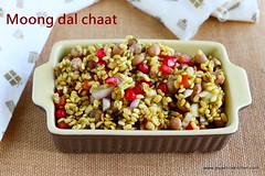 Moong dal bhel chaat