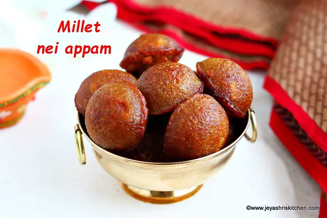 Millet nei-appam