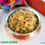 Mutter paneer pulao