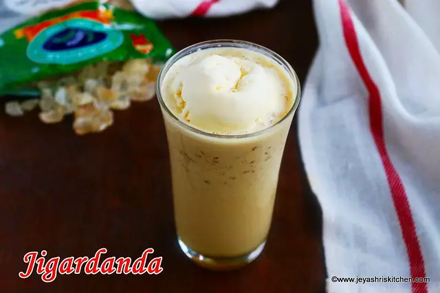 Jigarthanda recipe