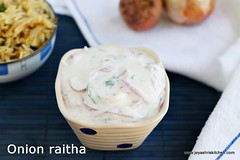 Onion raita