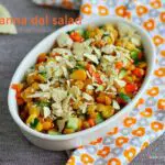 Channa dal salad
