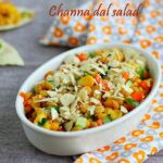 Channa dal salad