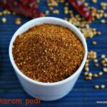 Nalla karam podi