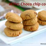 Millet chocolate chip cookies