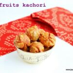 Dry fruits kachori