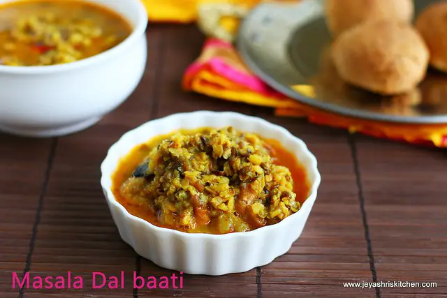 Masala dal baati Masala dal baati