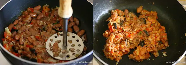 rajma cheese paratha 5