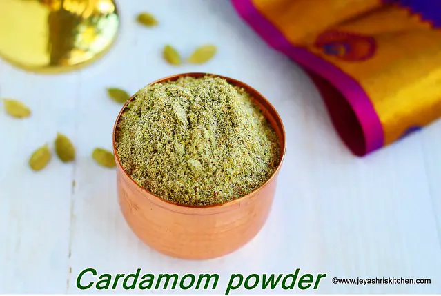 How to make cardamom powder