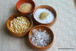 panchakhadya - ingredients