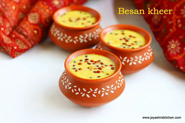 Besan kheer