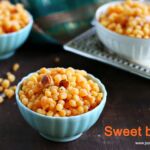Sweet boondi