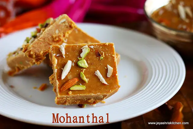 Mohanthal recipe