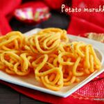 Potato murukku