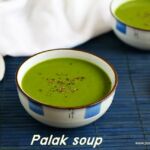 Spinach soup