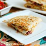 Red bean quesadilla