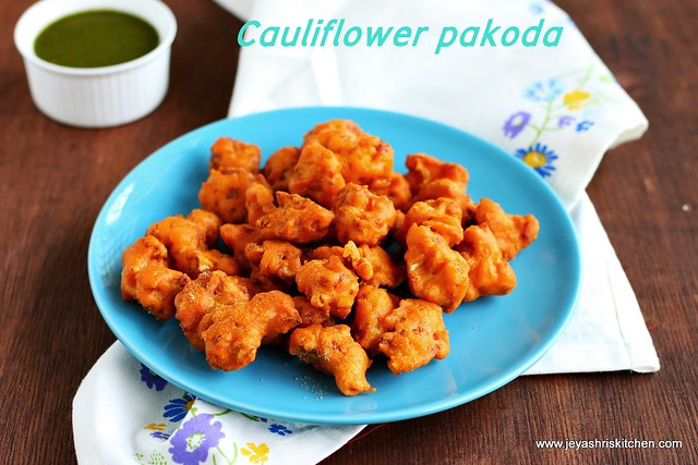 cauliflower pakoda