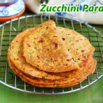 Zucchini-paratha