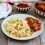 Schezwan soya manchurian