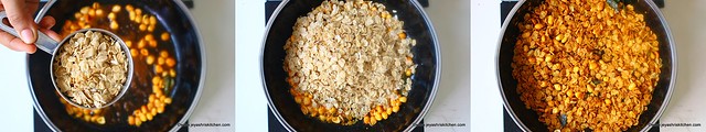 wheat flakes chivda 3