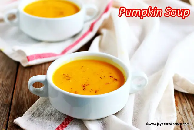 Easy pumpkin soup