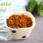 Pavakkai podi recipe