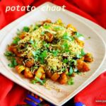 Sweet potato chaat