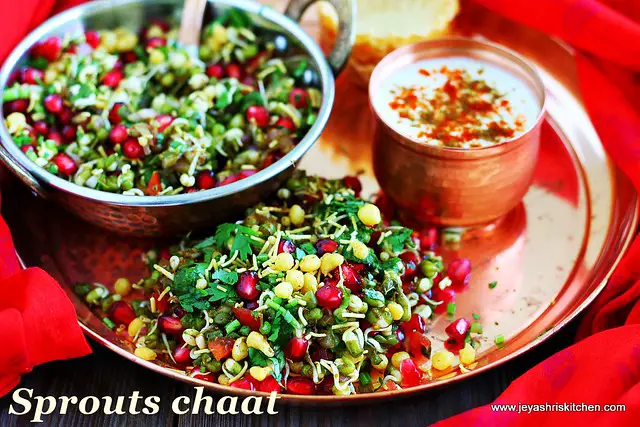 Sprouts- chaat recipe