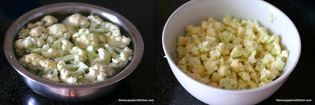 kovakkai cauliflower curry 1