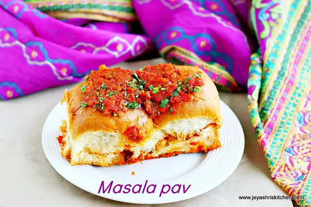 Masala- pav recipe