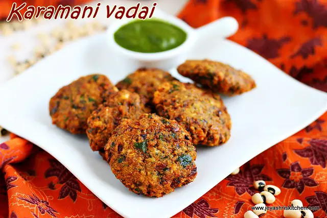 Lobia vadai Lobia vadai