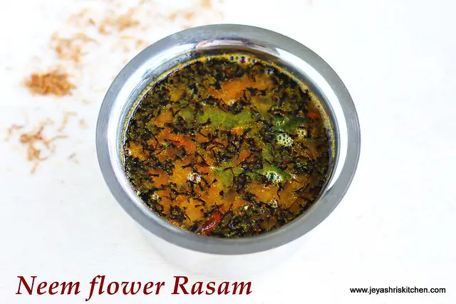 Neem flower- rasam