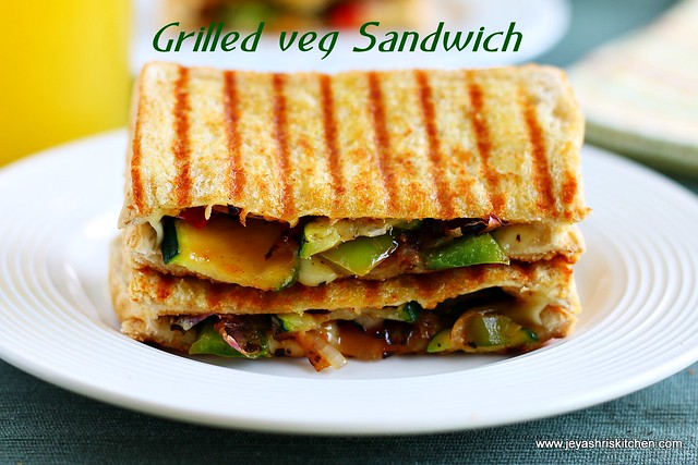 Grilled veg- sandwich